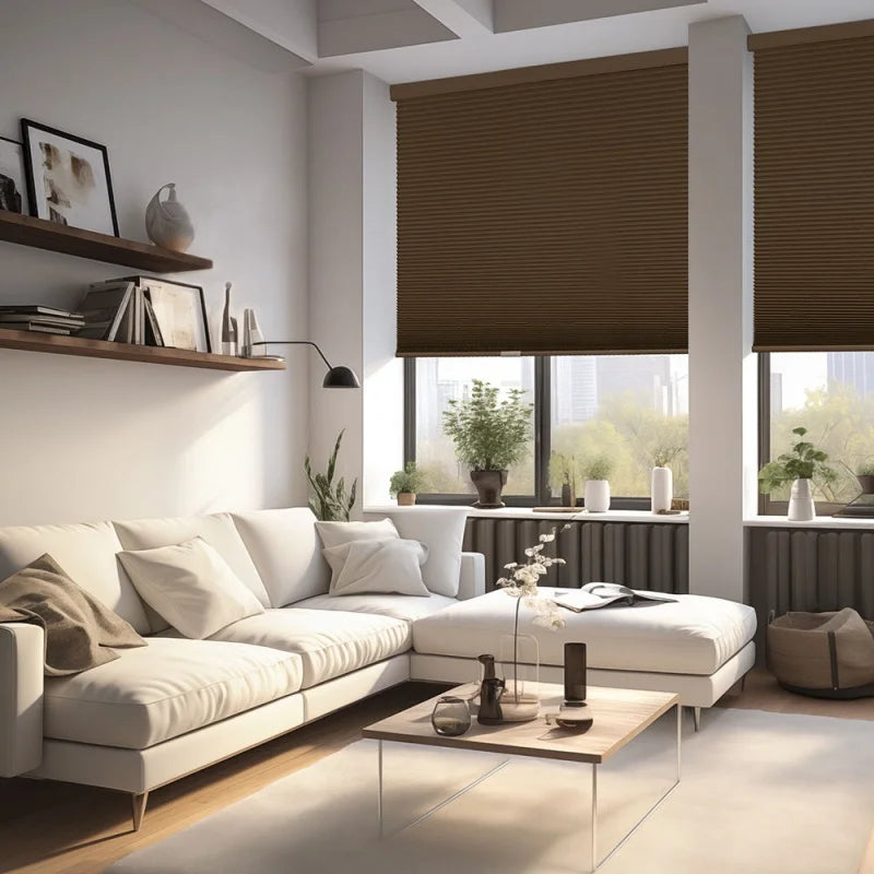 Wholesale Shades No Drill No Tools Reduce Noise Easy Install Thermal Insulate Fabric Manual Honeycomb Cellular Blinds for House