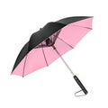 3-In-1 Sun Umbrella with Fan Misting Portable Fan Cooling Umbrella Summer Cooler for Outdoor Beach Outdoor Spray Fan Umbrella