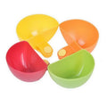 4Pcs Condiment Bowl Dip Clip Bowls Multi-Purpose Sauce Dish Tomato Sauce Vinegar Seasoning Container Household Kitchen Gadgets