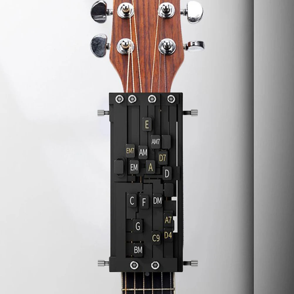 Guitar Chord Presser Guitar Chord Helper Guitar Chord Trainer Guitar Aid Chords Trainer Guitar Accessories for Beginners